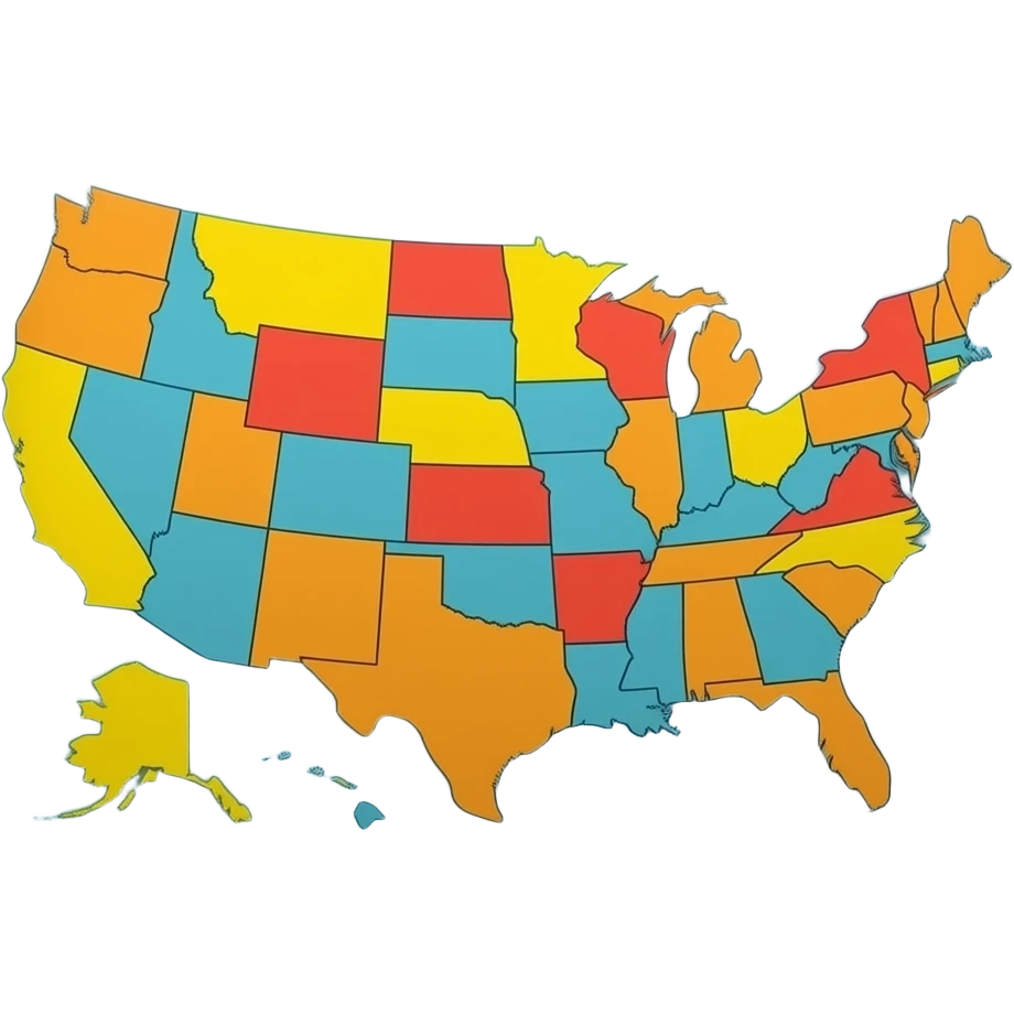 us map icon emoji