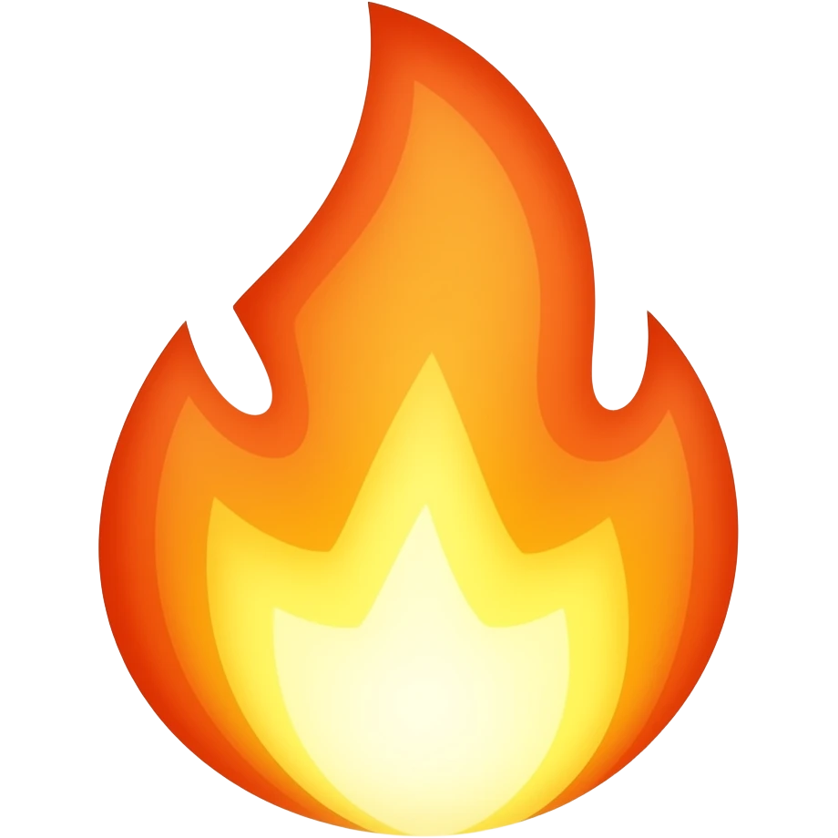 glowing ember emoji