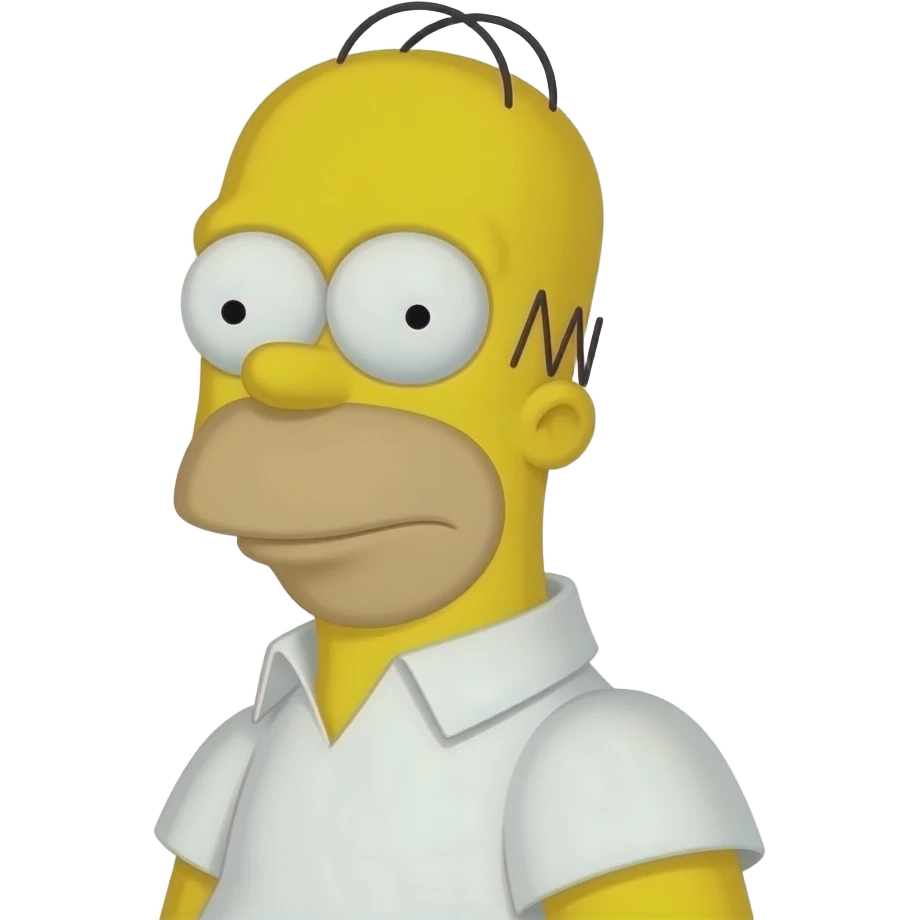 Homer Simpson emoji