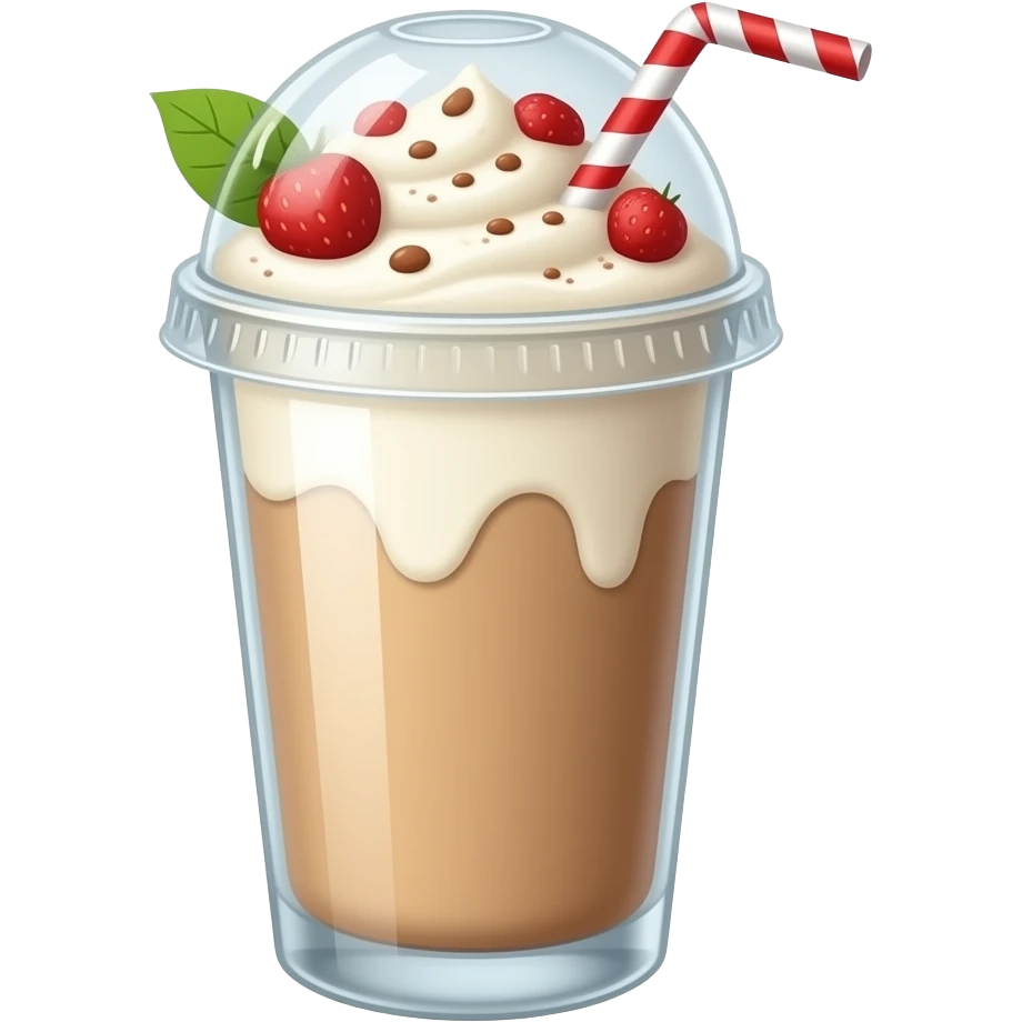 Milkshake emoji