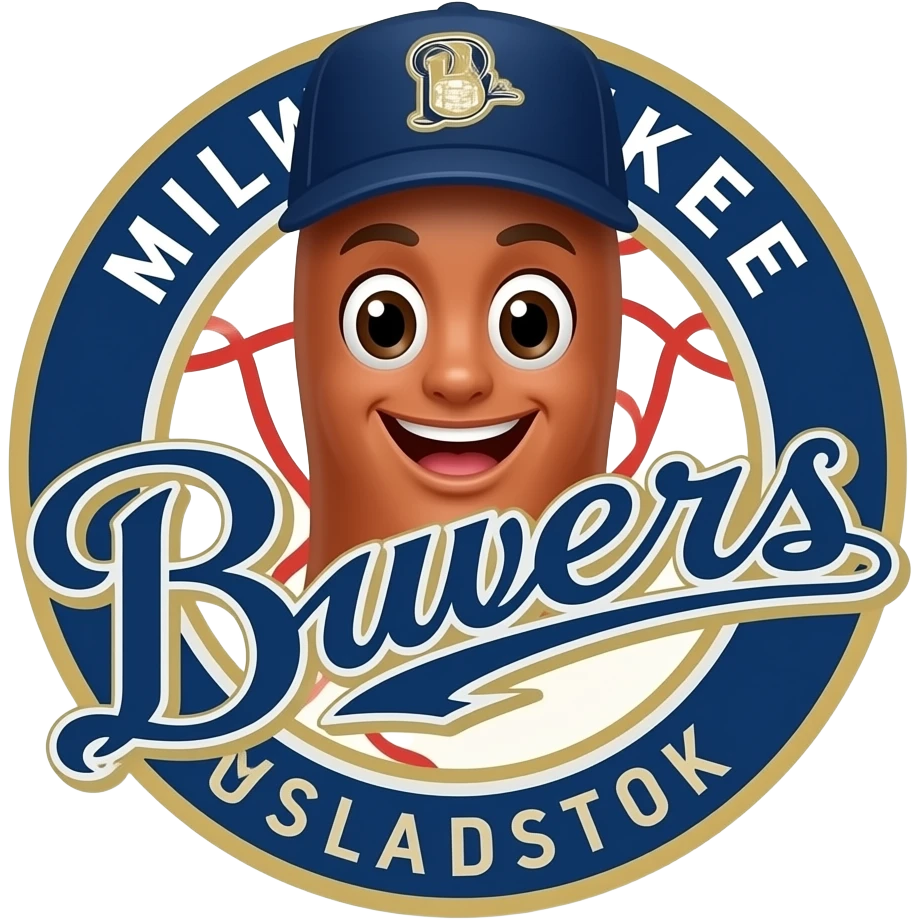 Usingers sausage mascot from the Milwaukee Brewers stadium emoji