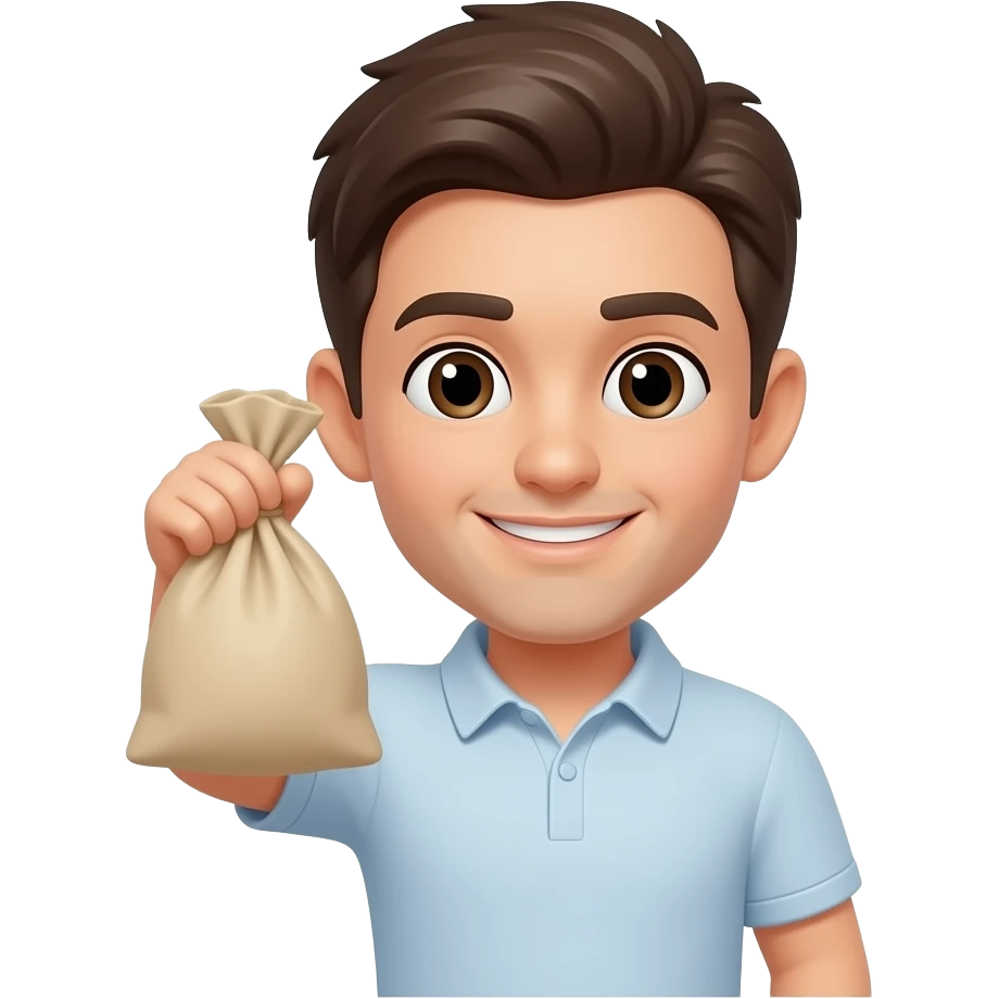 I hold onto my bag emoji