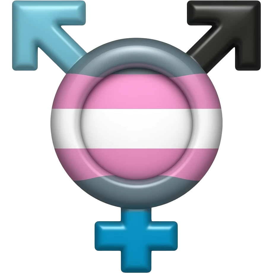 non-binary gender symbol emoji