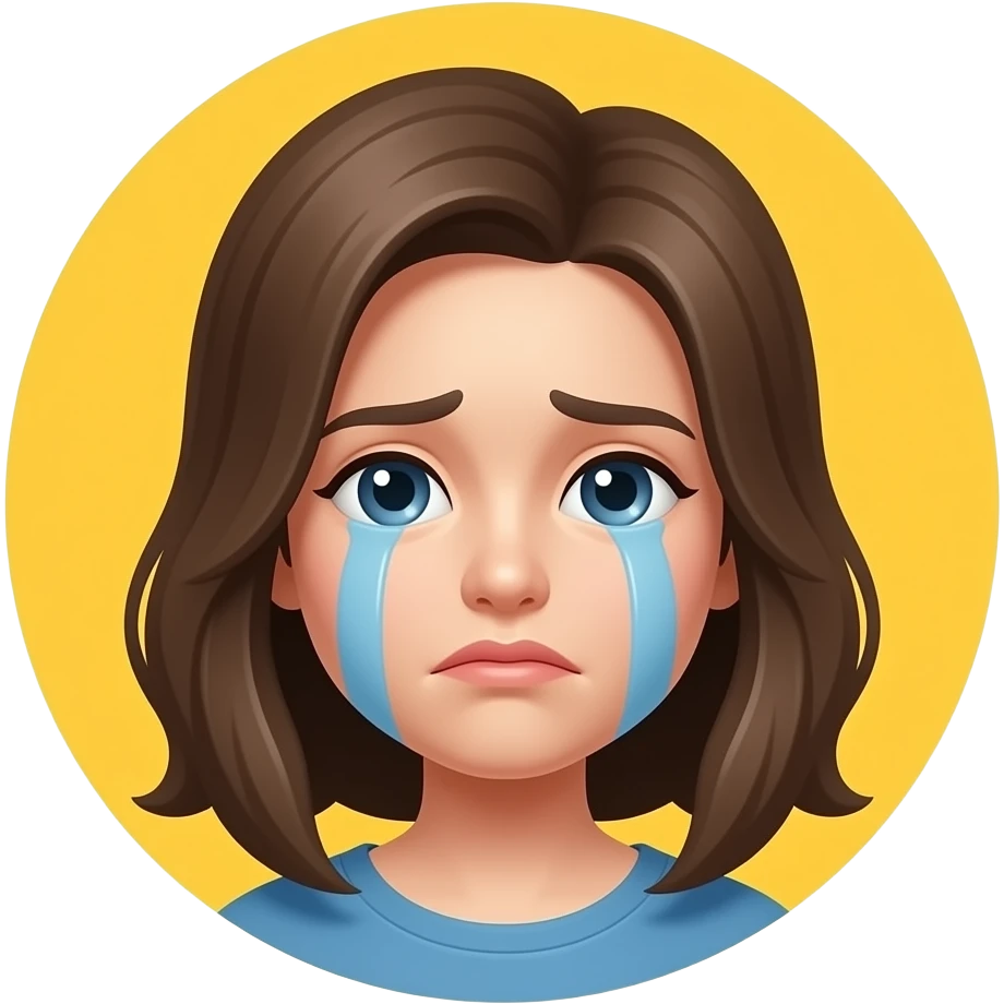 😭😔🟡 emoji