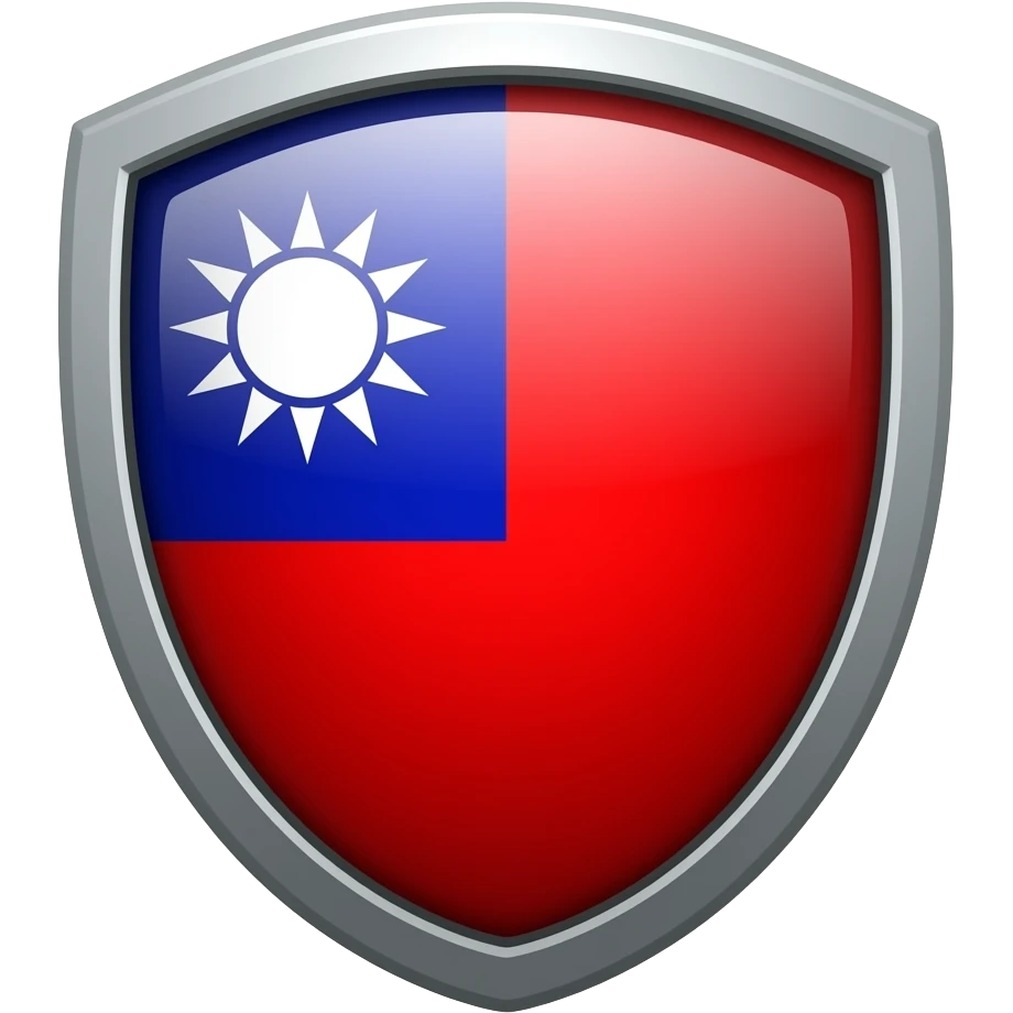 Shield taiwan emoji