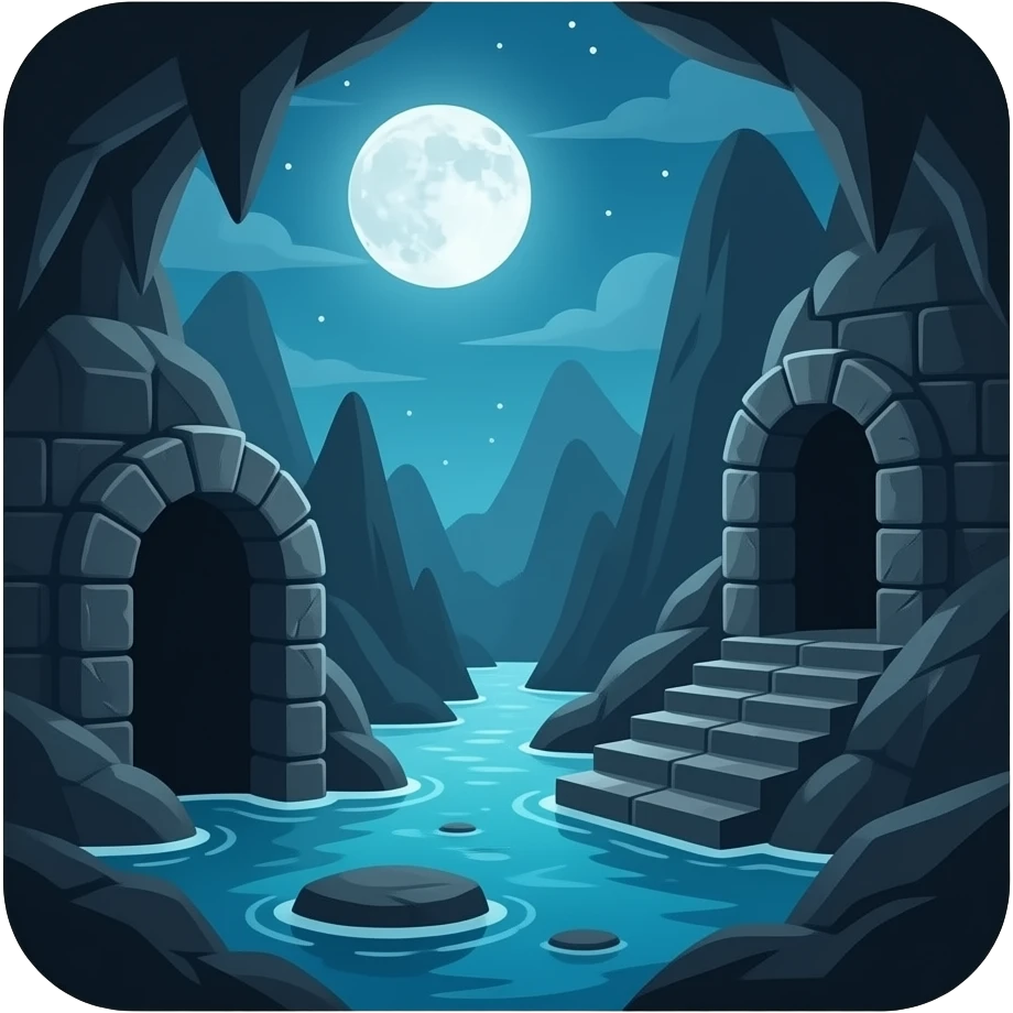 dark dungeon with no border emoji