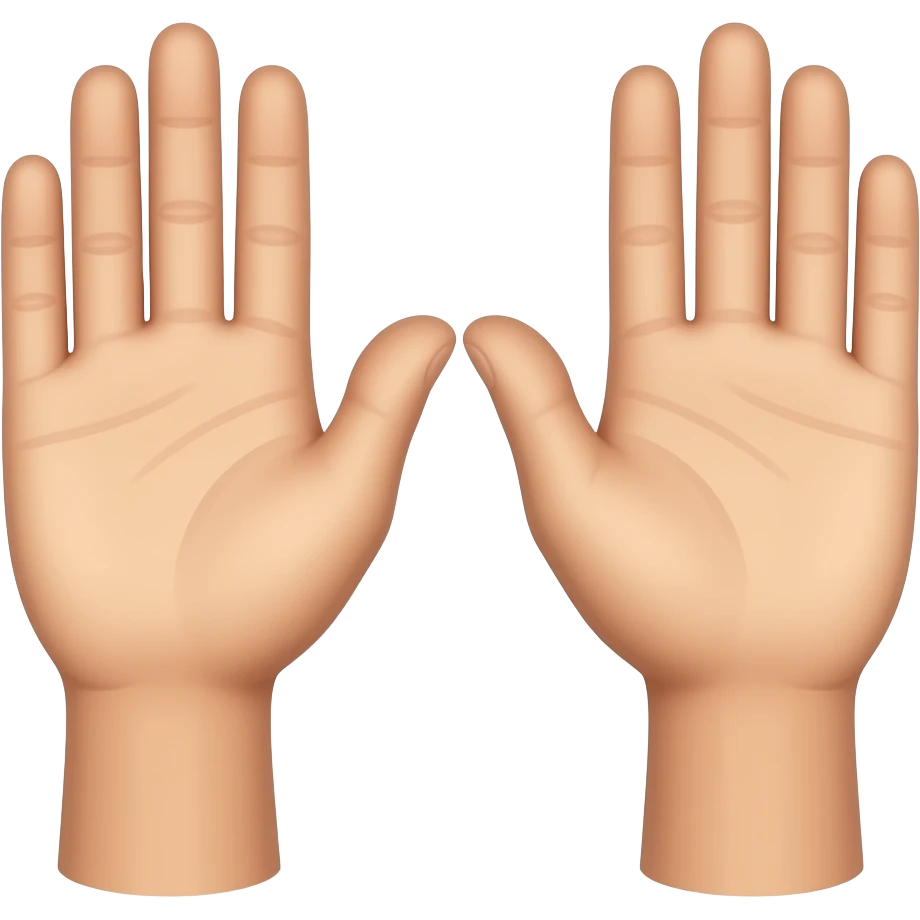 Elleri olan emoji emoji
