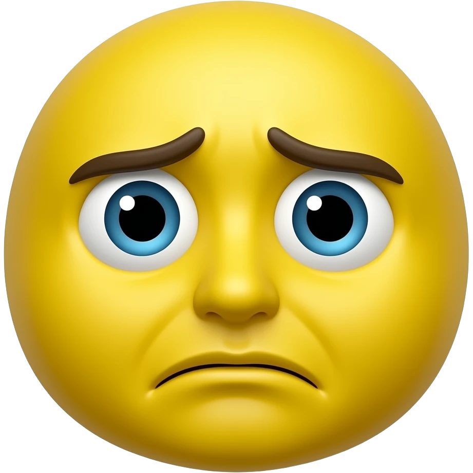 nervious face yellow emoji emoji