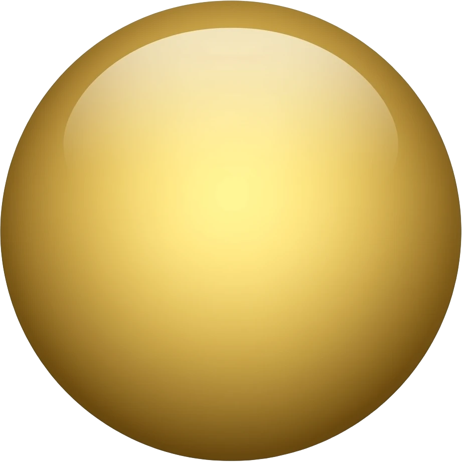 金色圆圈 emoji