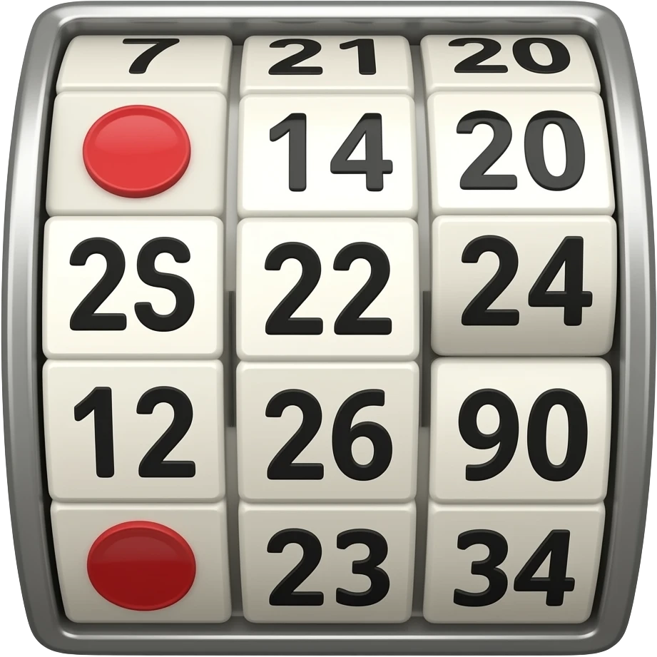 lottery Number Picker emoji