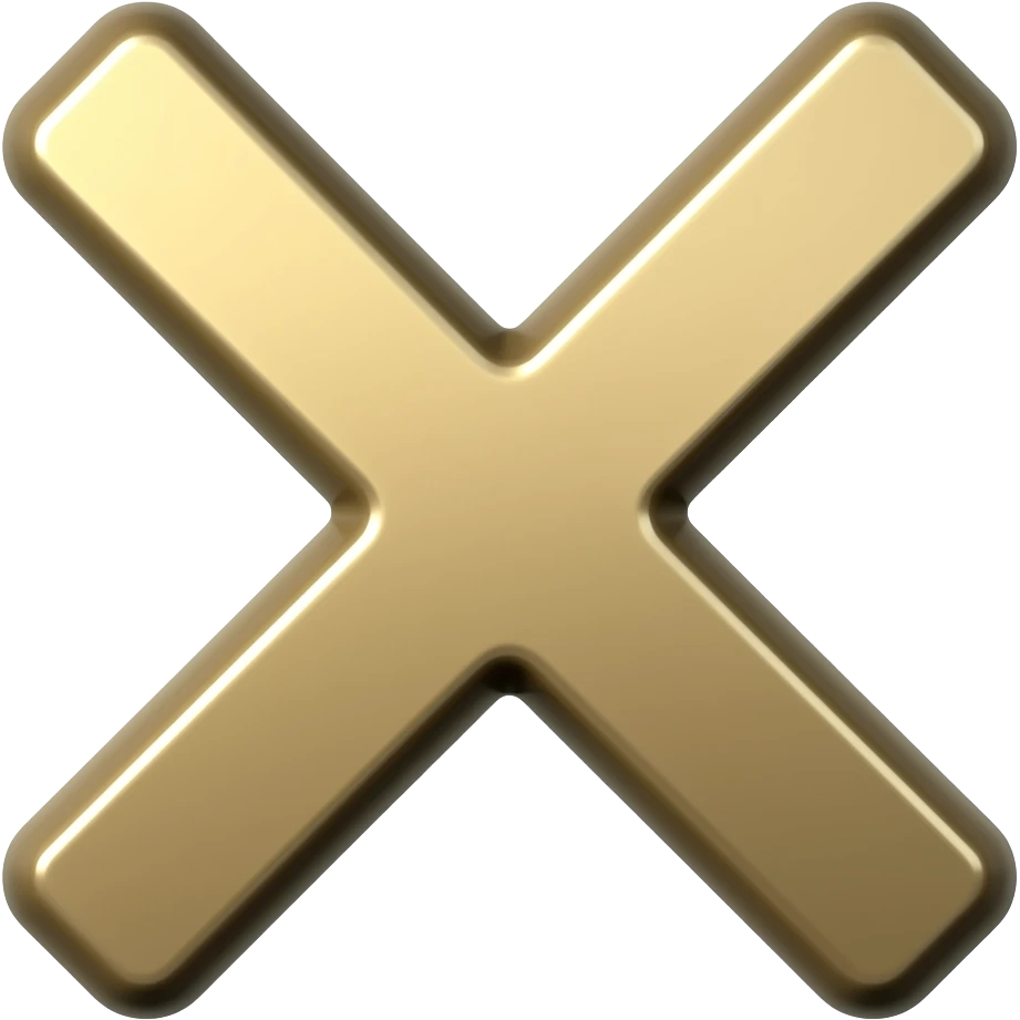 X emoji