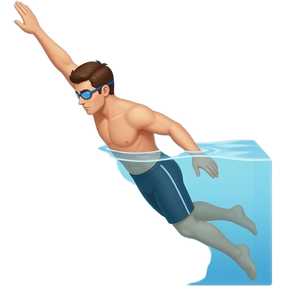create swim emoji