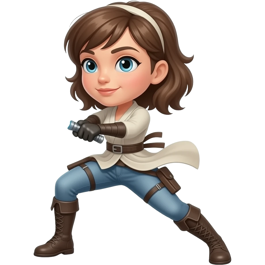 woman flapping ass with light saber emoji