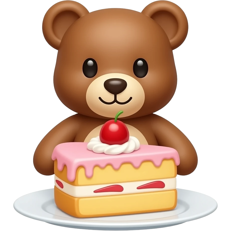 🍰🧸 emoji