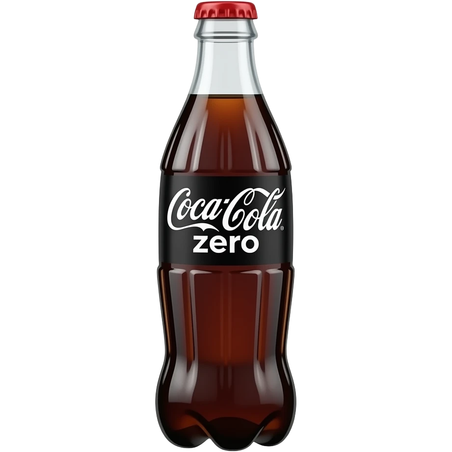 coke zero bottle emoji