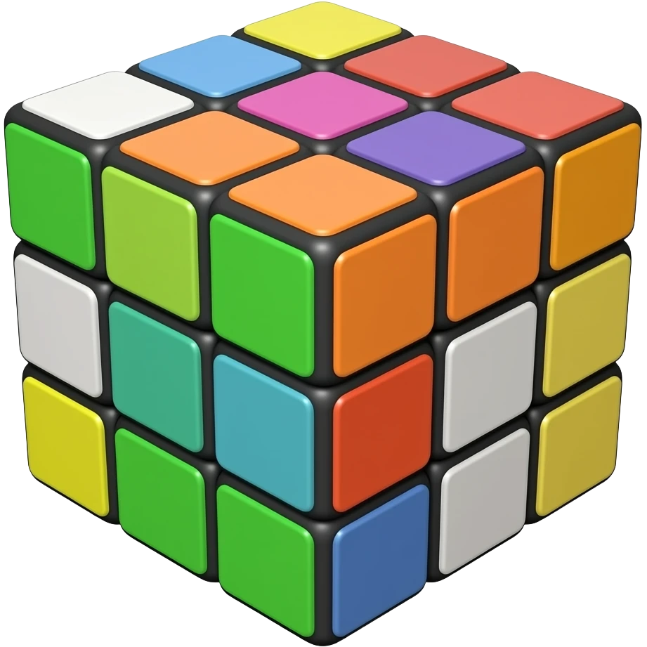 Rubik's Cube emoji