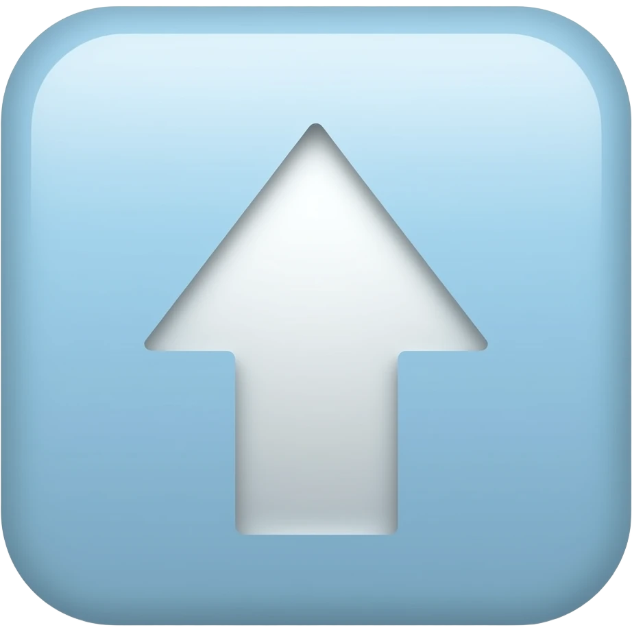 up arrow emoji
