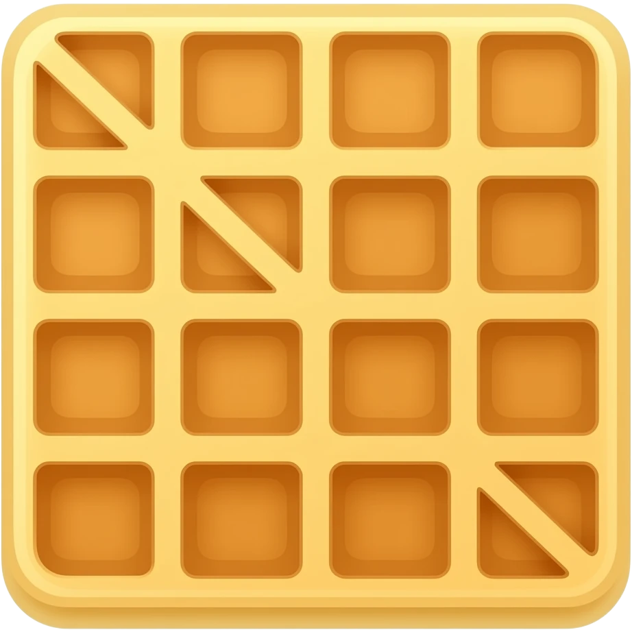Waffles emoji