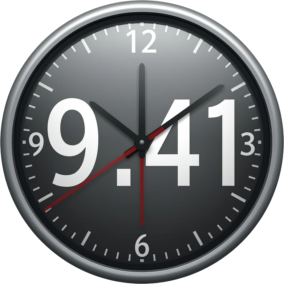 9:41 emoji