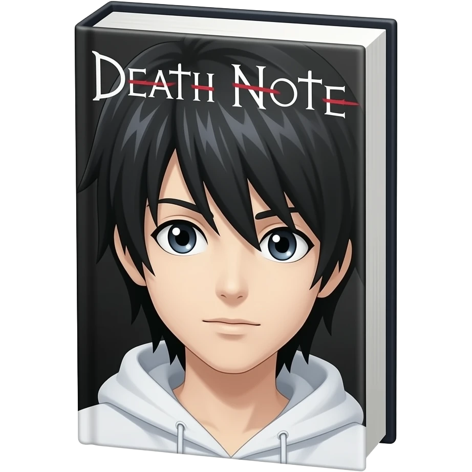 Death note original book emoji
