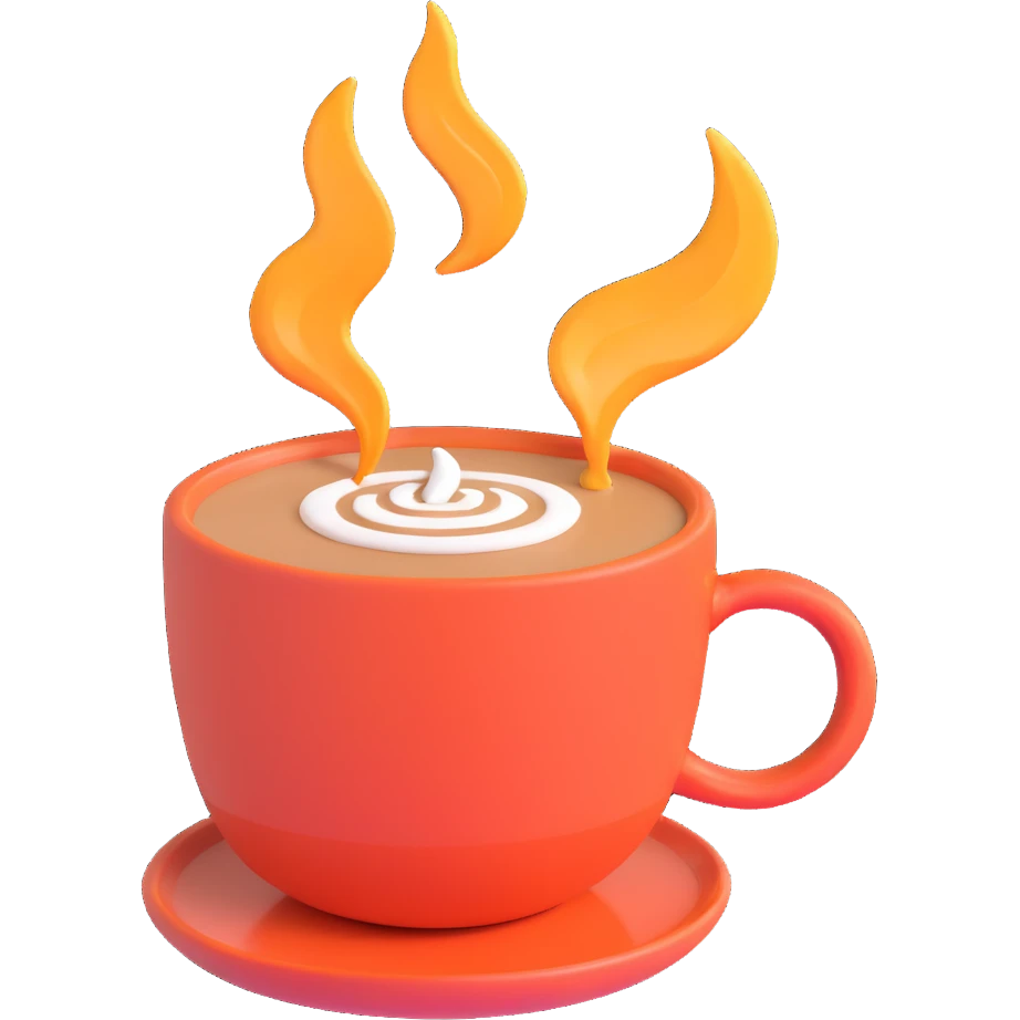hot coffee emoji