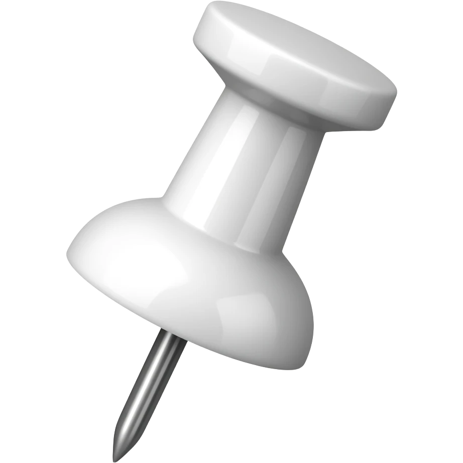 Pushpin emoji