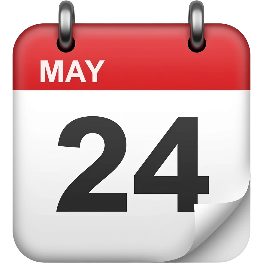 24 May emoji