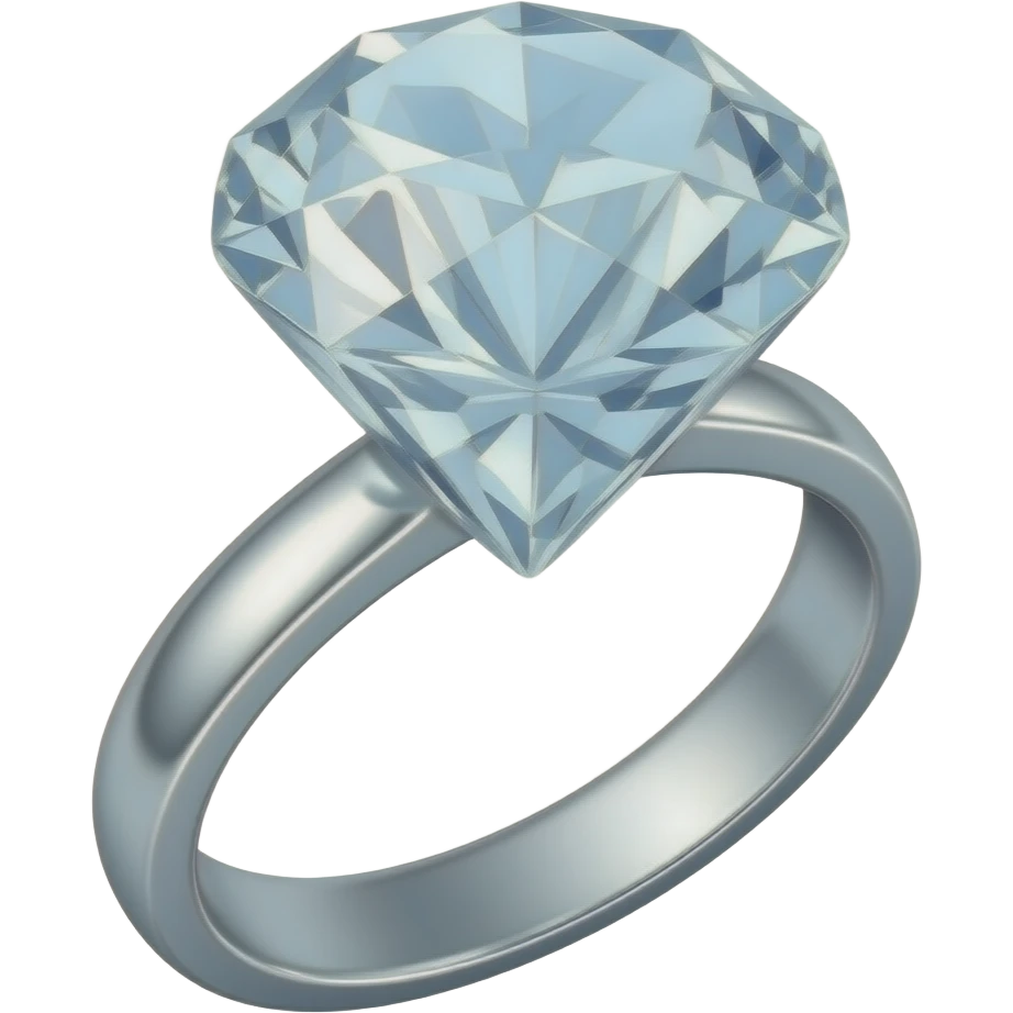Create high-quality glossy emojis with a vibrant modern style.Make the emojis look premium, shiny, and eye-catching with bright highlights, smooth gradients, soft reflections, and glowing details. ring dimond  emoji emoji
