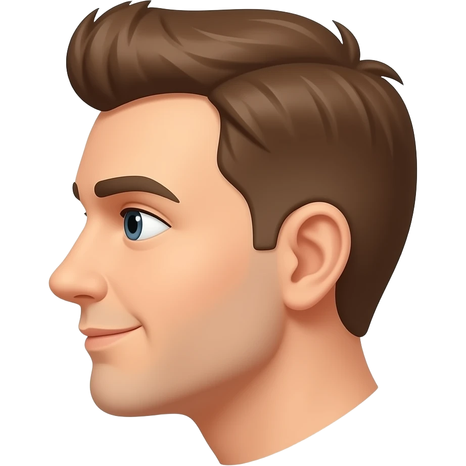 Side profile emoji