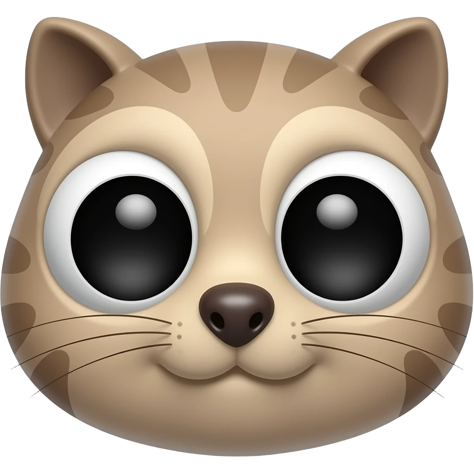 Kawaii peeper emoji