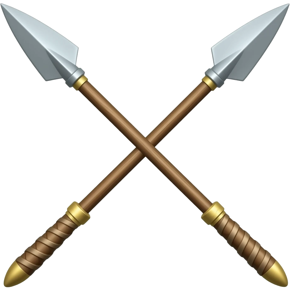 Spear emoji