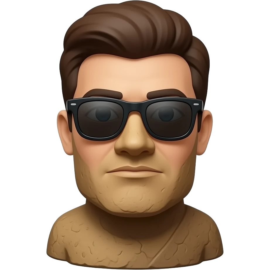 😎+🗿 emoji
