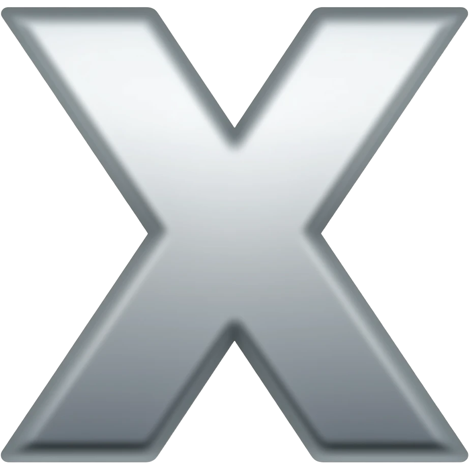 x emoji
