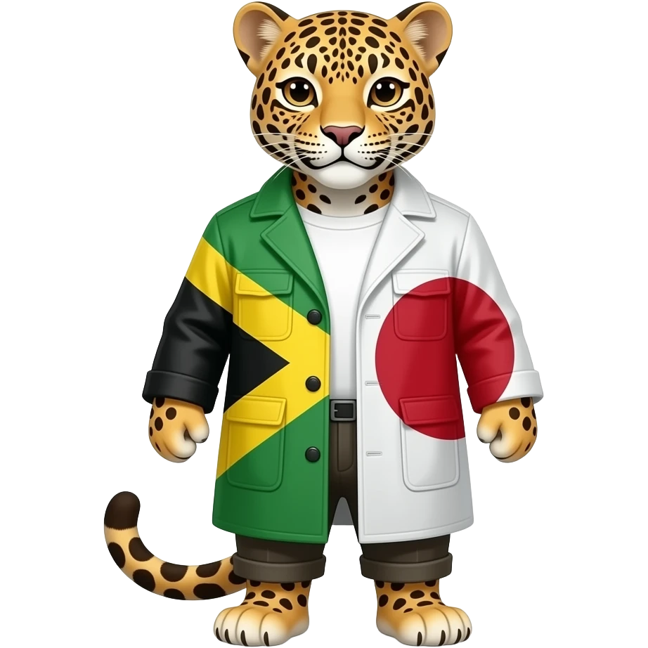🧥🐆🇯🇲🇯🇵 emoji