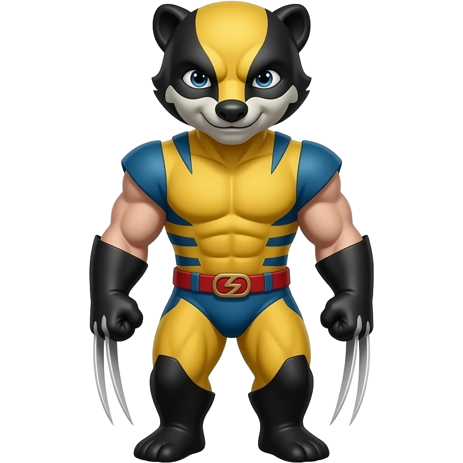 Wolverine badger emoji