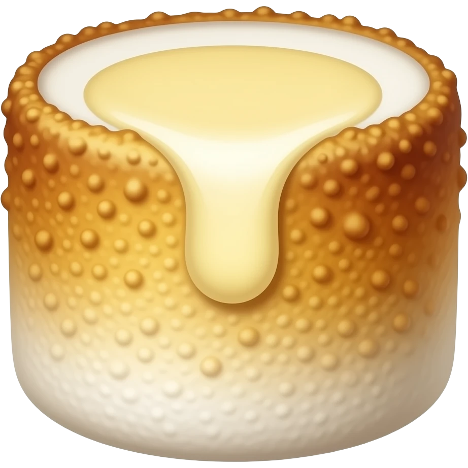 fried marshmellow emoji