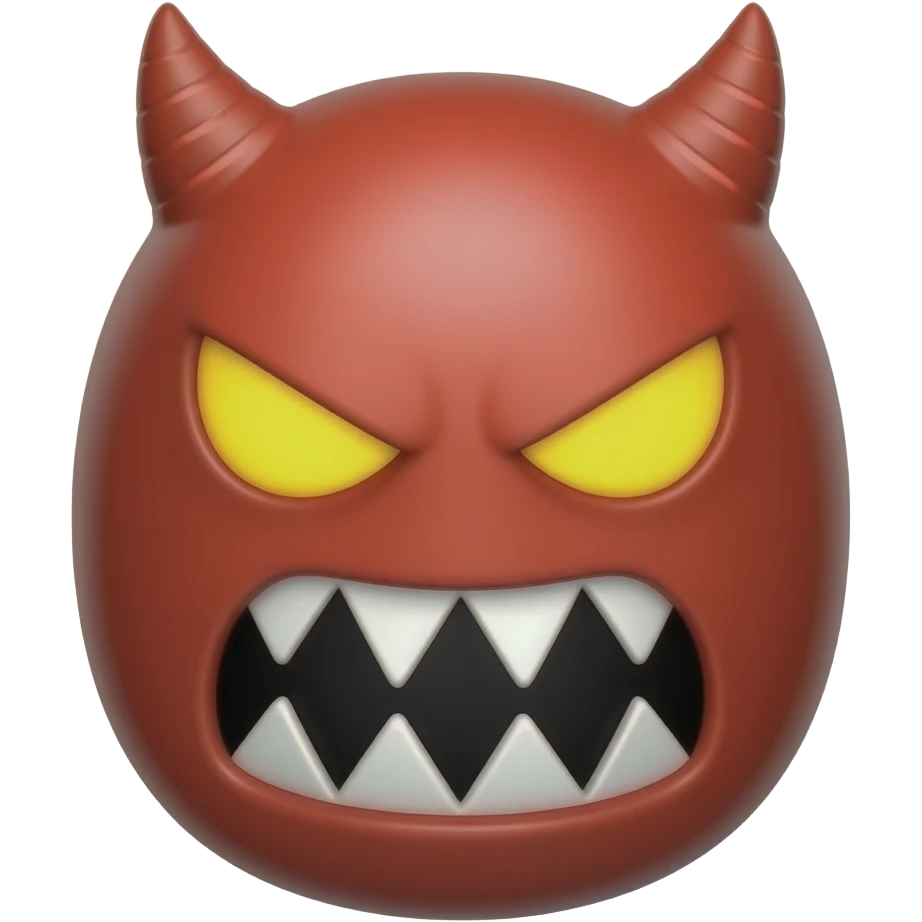 GEOMETRY DASH'S EXTREME DEMON emoji | AI Emoji Generator