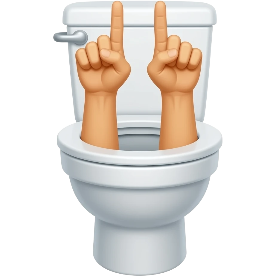🚽🫄🫄 emoji