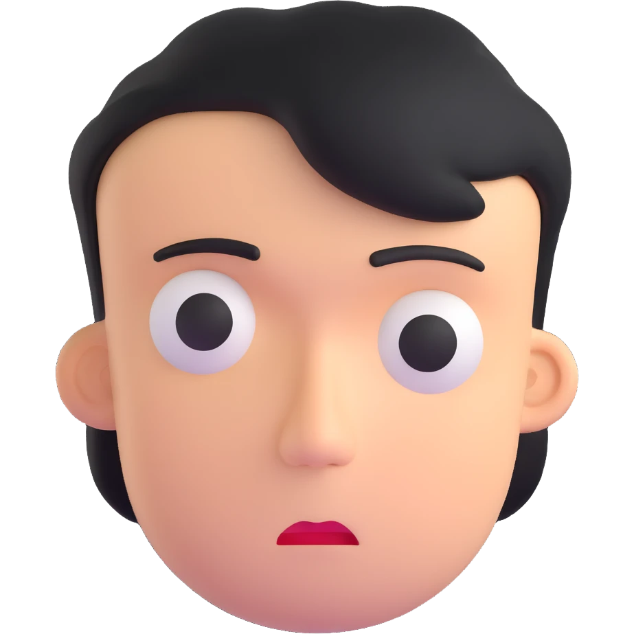 thinking face with raised eyebrow emoji