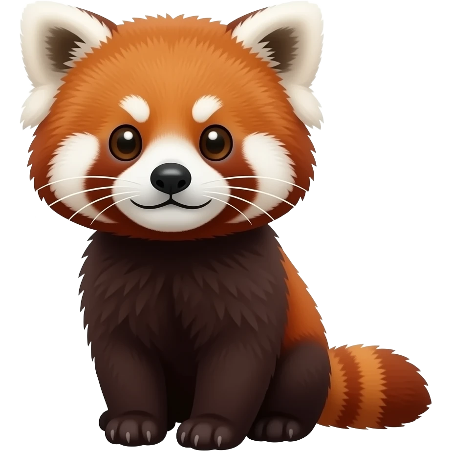 Red Panda animeted emoji