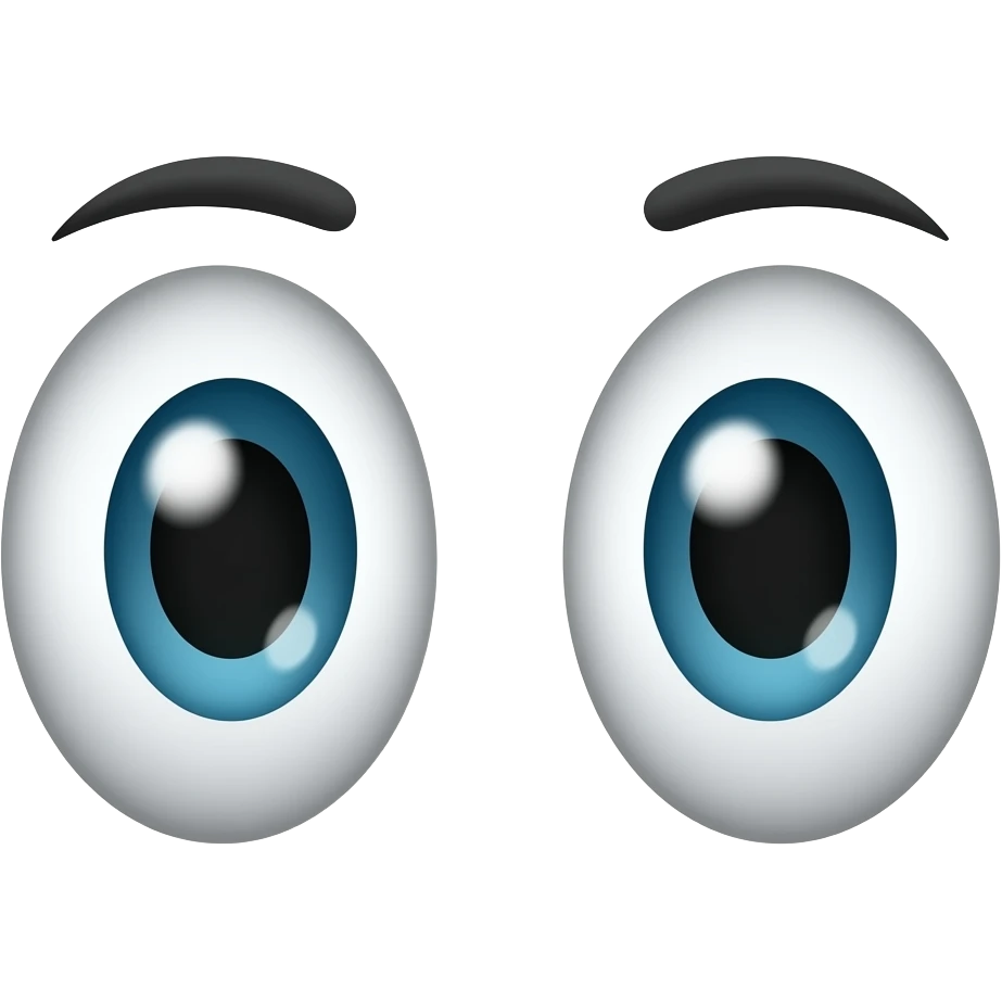 cặp mắt nhì emoji