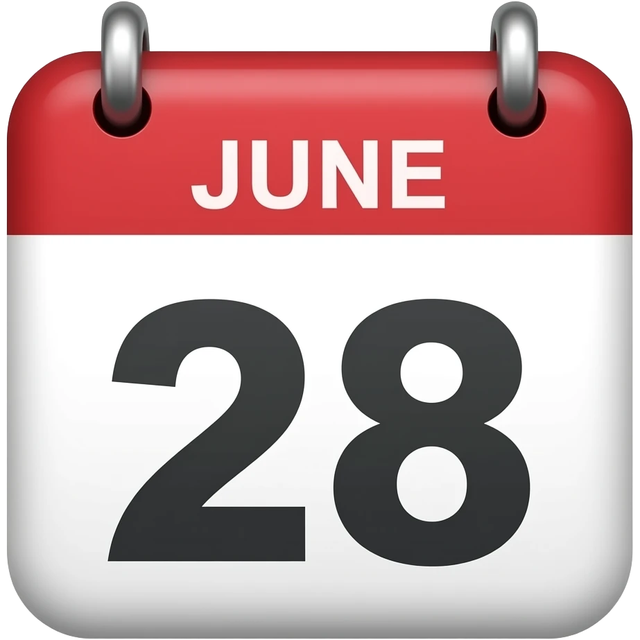 June 28th emoji