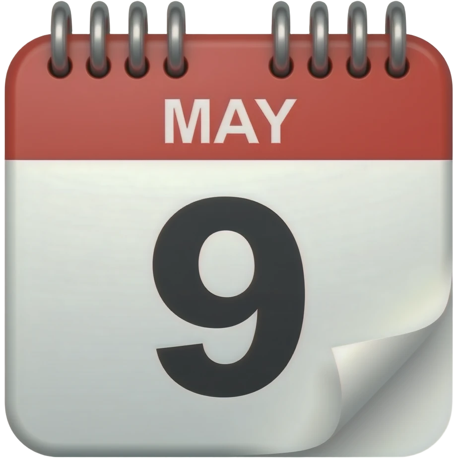 9 may emoji
