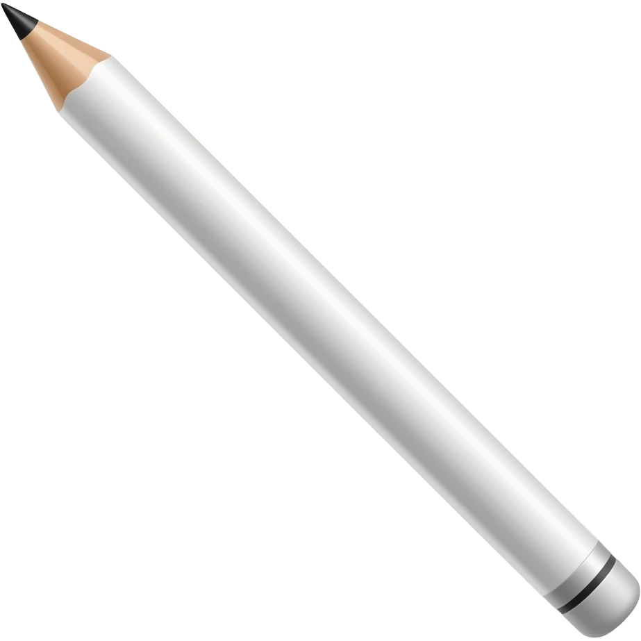 A apple pencil for a ipad take away the rubber emoji