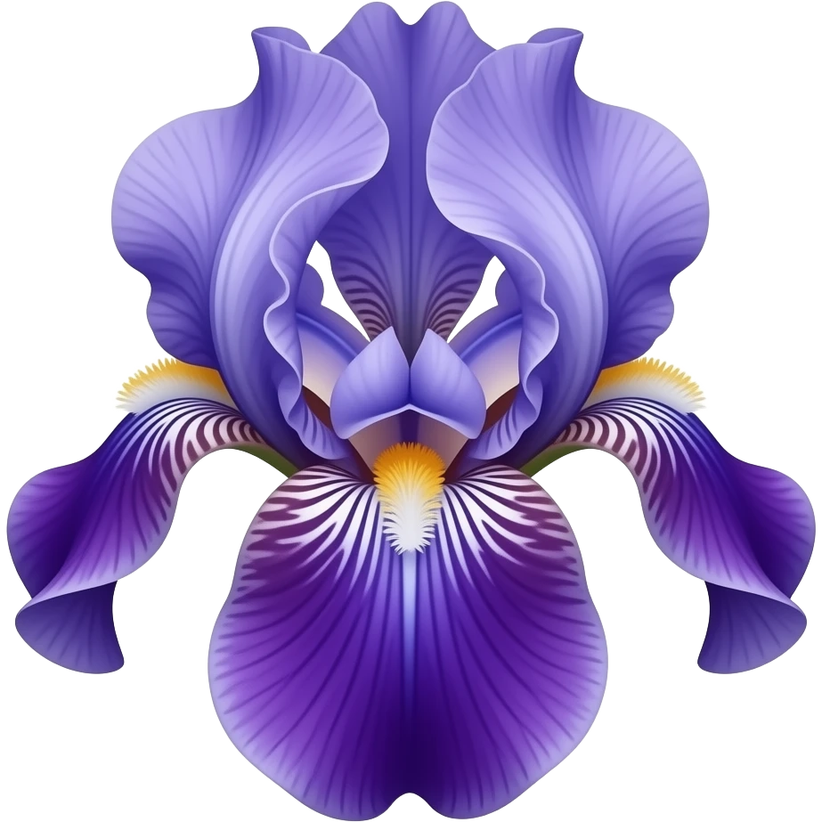 iris flower emoji
