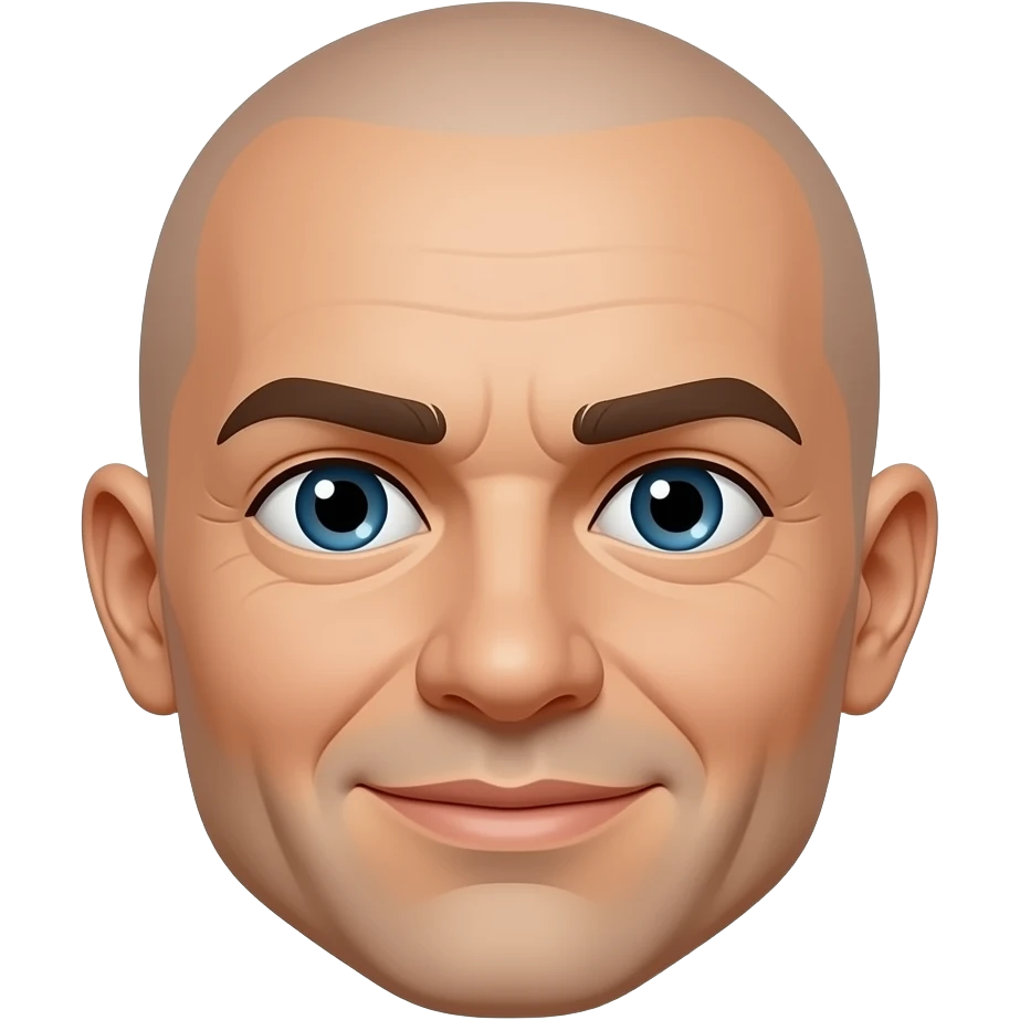 bald head emoji