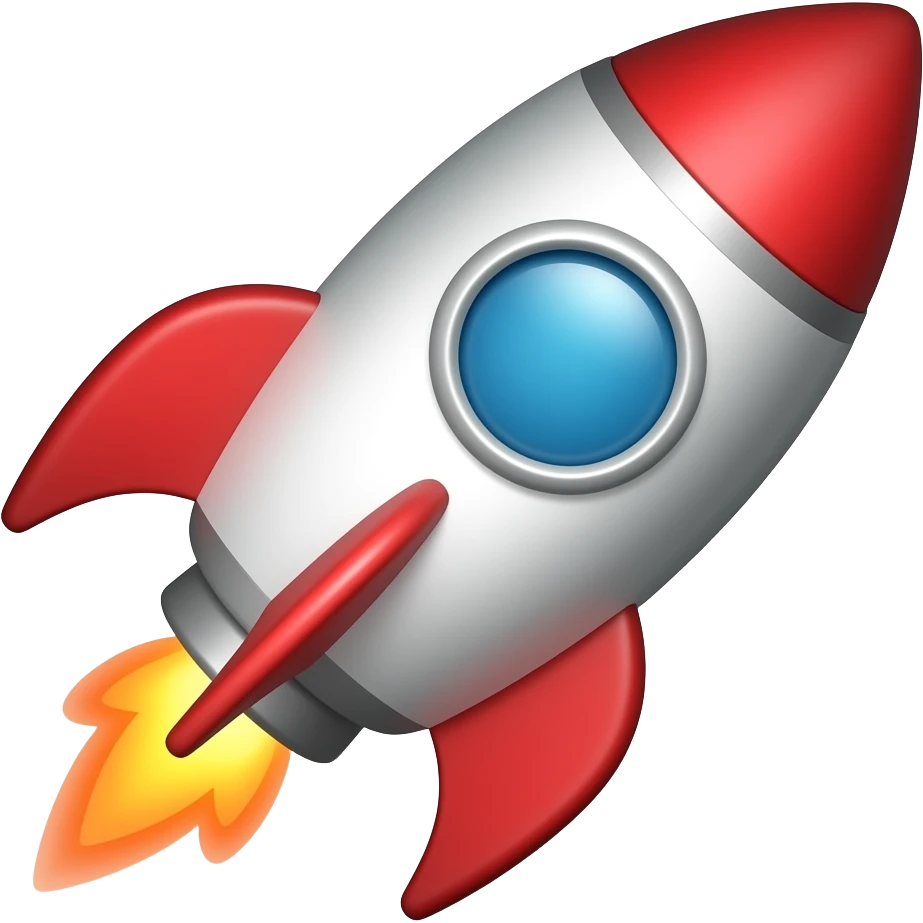ROCKET emoji