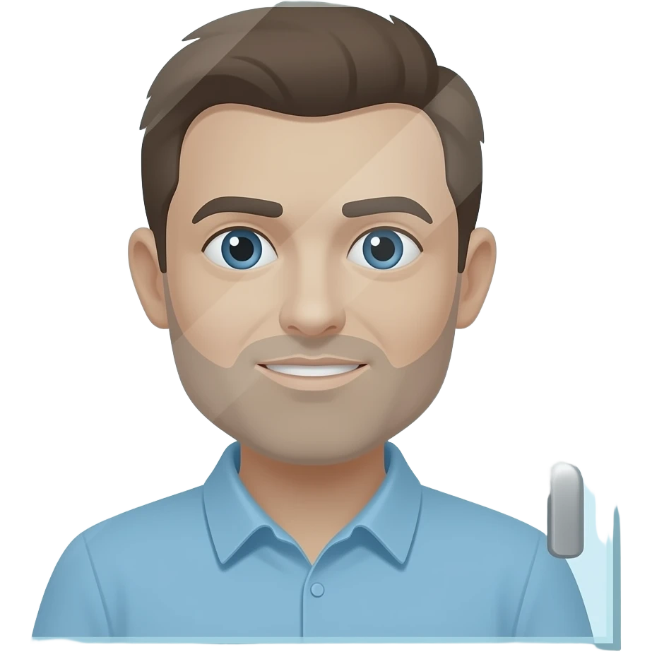 choque de cabeza de pessoa com porta de vidro emoji