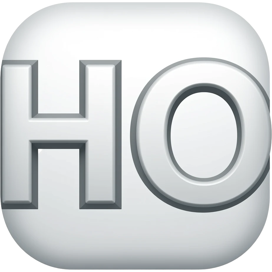 HO word emoji