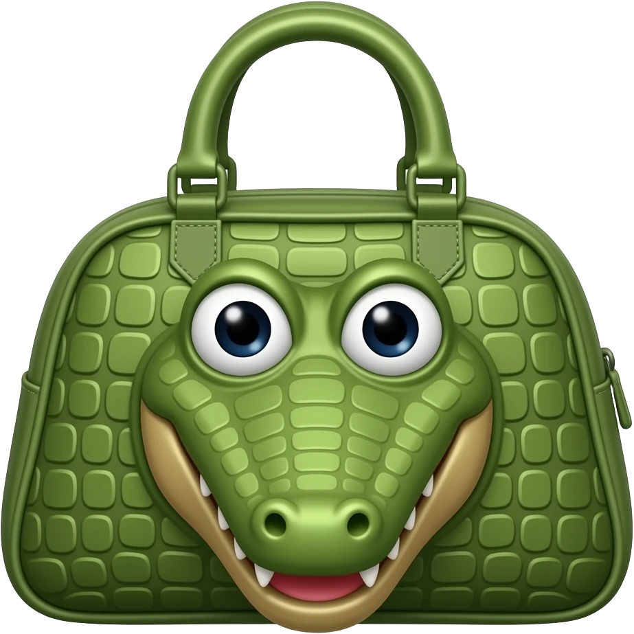 crocodile bag emoji
